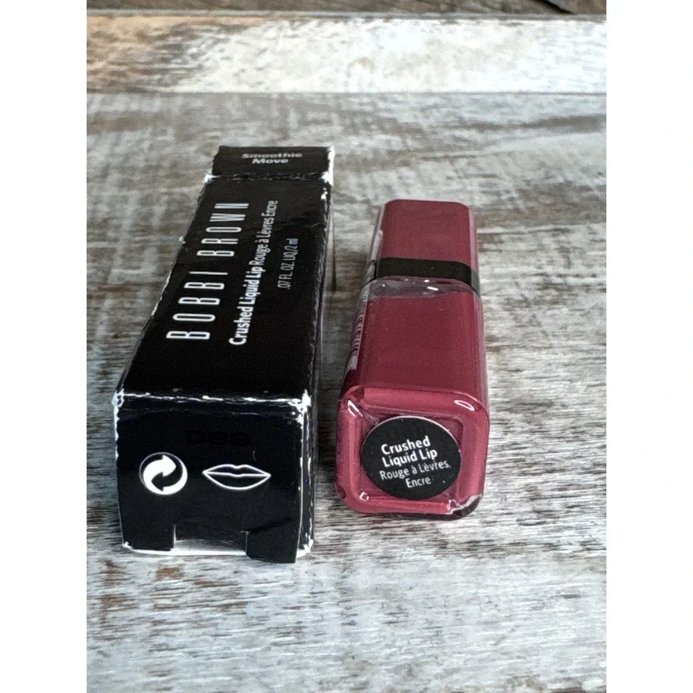Bobbi Brown Crushed Liquid Lip Smoothie Move Mauve Travel Mini .07oz MSRP $14